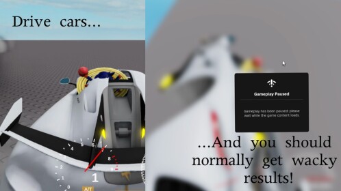 Drive abnormal vehicles on a large baseplate