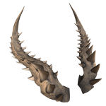 Desert Dragon Bone Horns