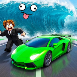 🌊🚗 Escape Tsunami for cars!