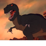 Sharptooth dino fans