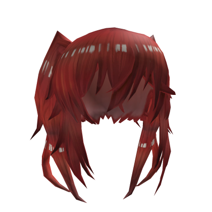 Red Twintails Hair Roblox item