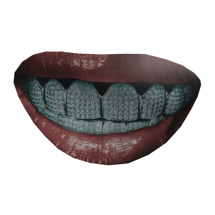 Lips w Diamond Teeth | 2000s