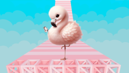 Różowy Flamingo Obby 🦩
