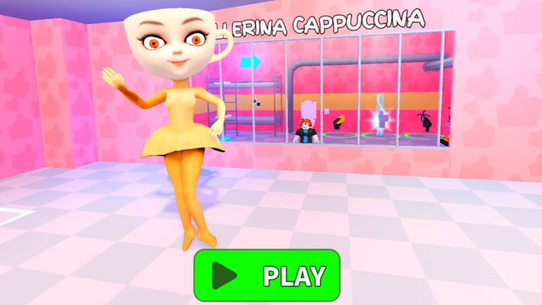 BALLERINA CAPPUCCINA PRISON RUN OBBY screenshot 1