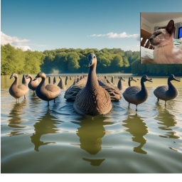 GOOSE GAGGLE GATHERING.