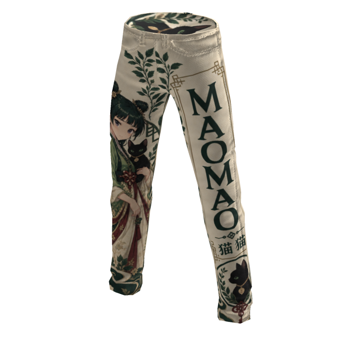 MaoMao Anime inspired Skinny Jeans