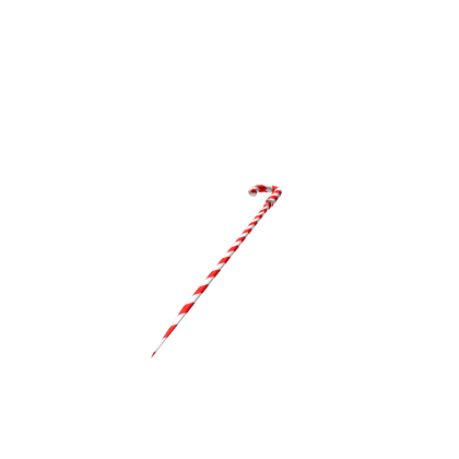 Candy Cane Sword Cane