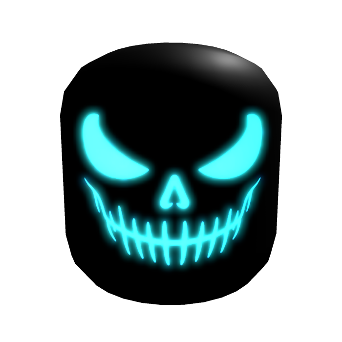 [EMISSIVE] Glowing Skeleton Face