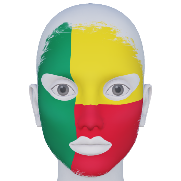 Benin Facepaint