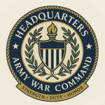「Headquarters, United States Army War Command」