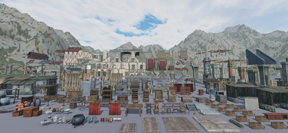  Medieval Roblox Furniture & Interior Assets Pack preview 1