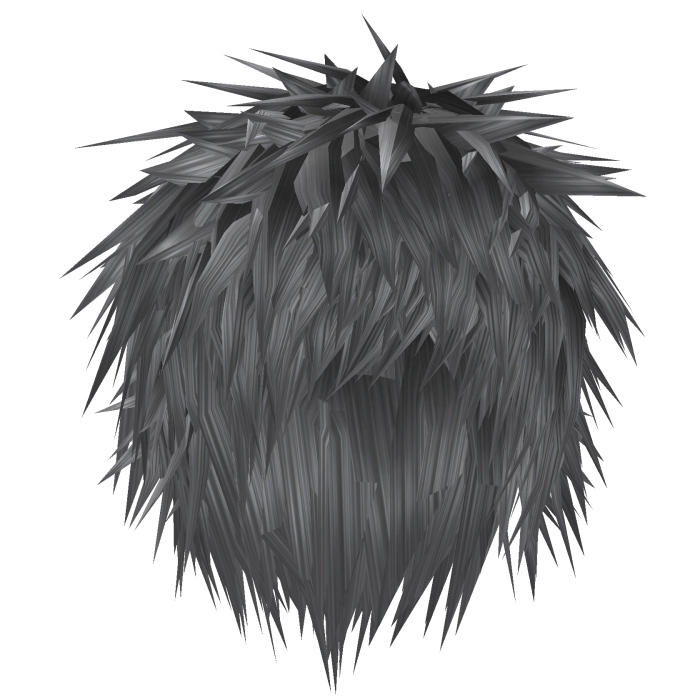grey messy emo hair v3.