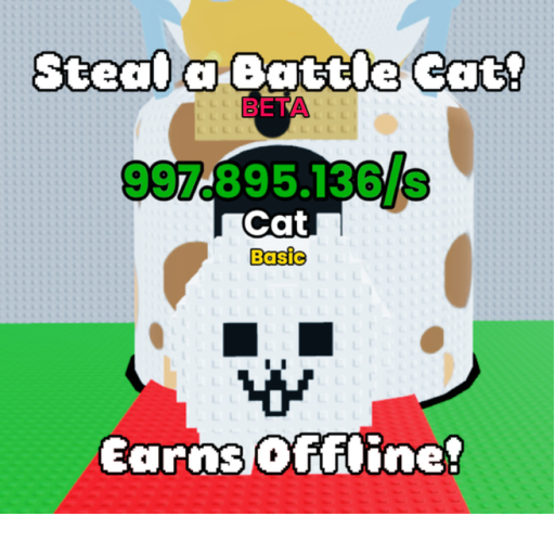 (Mini Update) Steal a battle cat [BETA]