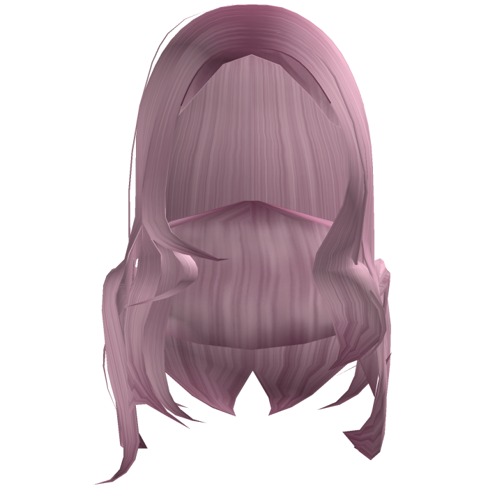 Pastel Pink Chest Length Blowout