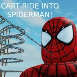 Cart ride into spider!