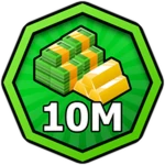 10M Cash Roblox badge thumbnail