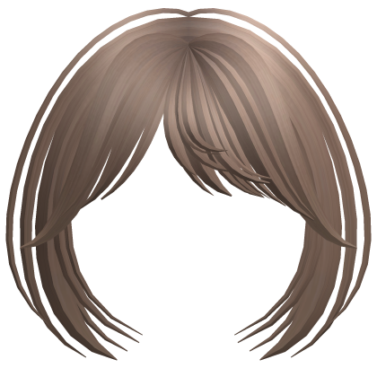 milktea layered bangs Roblox item
