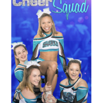 Great white shark cheer squad