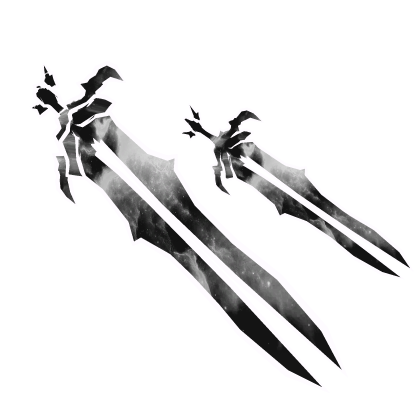 Dark Galaxy Double Cartoony Sword Roblox item