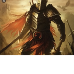The souls of worthy knights