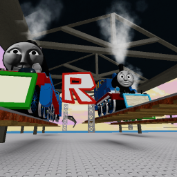 drive Thomas and friends off a cliff (2 years!✨🎉)