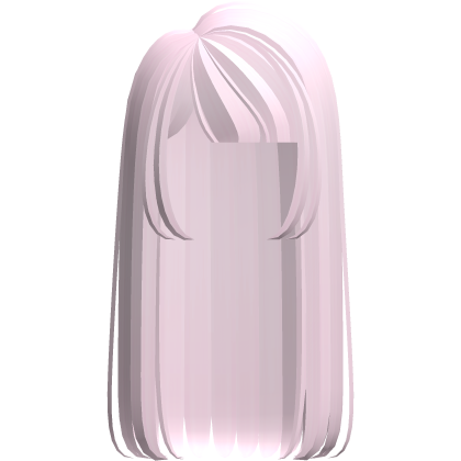 🐾 long doll side part moe angel hair baby pink Roblox item