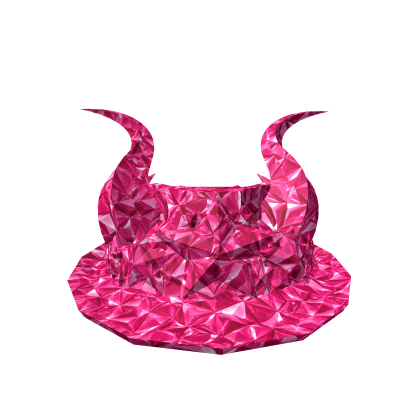 Pink Inferno Shattered Fedora Roblox item