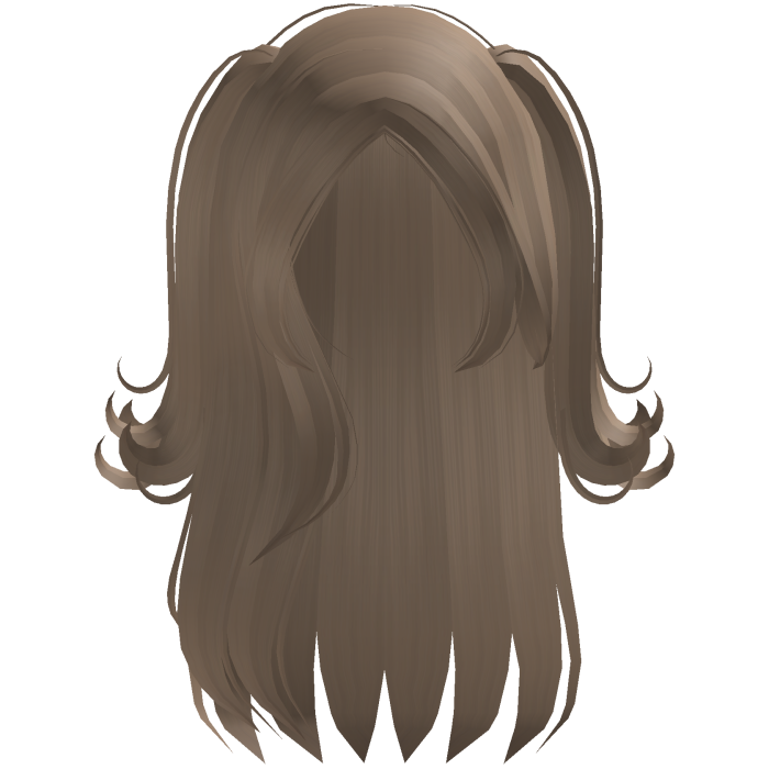 ۶ৎ | half up pigtails flipped chai hair