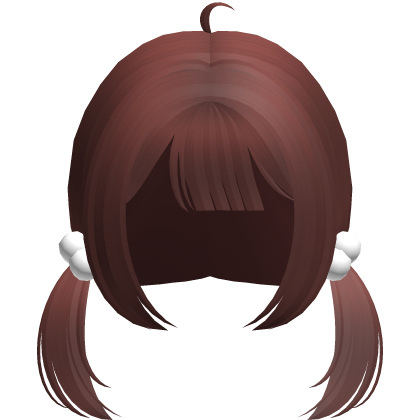 red cutecore mini twin tail pigtails