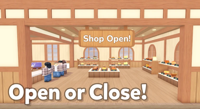Open or Close Shop!🚪👩