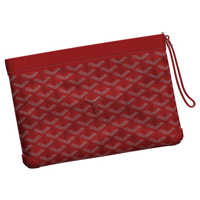 Goyard Pouch Bag Red