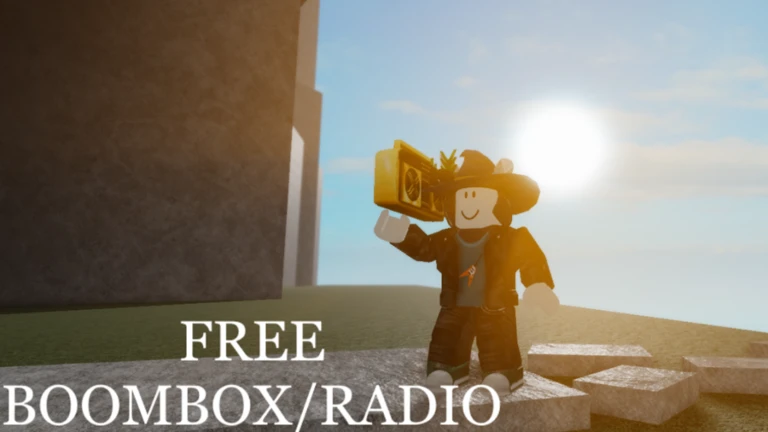 🌟 Free Boombox/Radio! 🌟