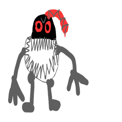 Gothic kid drawing Roblox decal