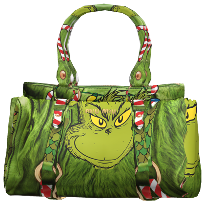 Cutesy The Grinch Christmas Purse 3.0