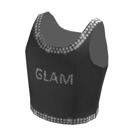 Diamond Embellished Glam Tank Top
