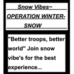 Snow Vibes~