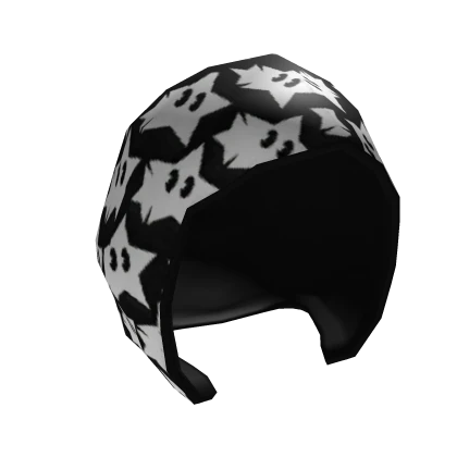 3.0 WHITE STAR BLACK Y2K OPEN ZIP-UP HOODIE Roblox item thumbnail