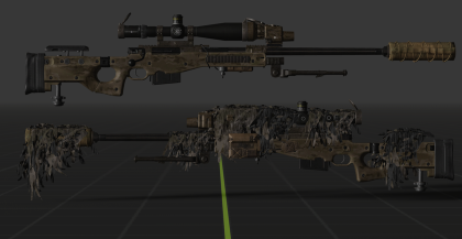 Custom Accuracy International L115A3 LRR preview 3