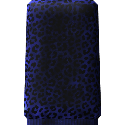 Blue Leopard Y2K Zip Sleeve ( Right ) Roblox item