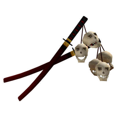 Skull Hunter Samurai Swords