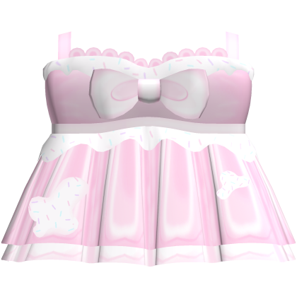 Cute Kawaii Frosted Pup Dress