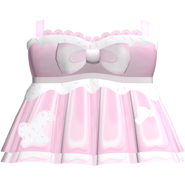 Cute Kawaii Frosted Pup Dress