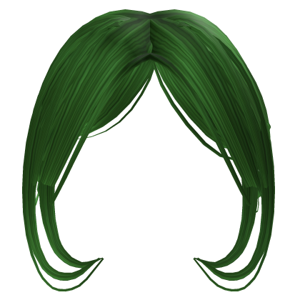 Newside Bangs Combo in Orignal Green w/ Edges
