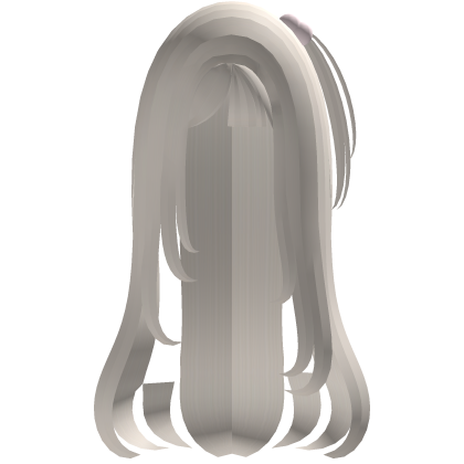 ♡ ﹕cute anime hair with ponytail in light blonde Roblox item