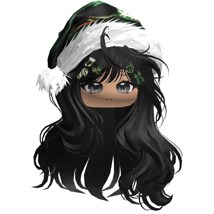 Cute Christmas Waves w/ Charms (Black)
