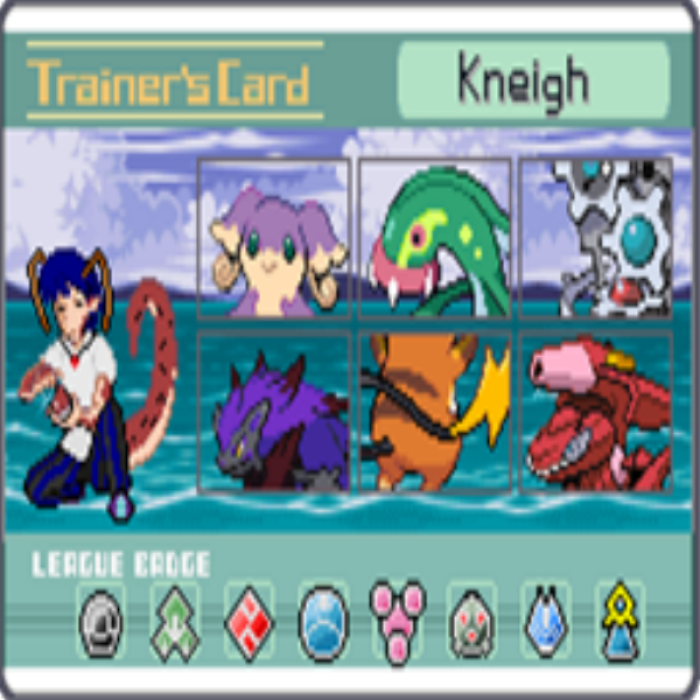 Kneigh's Trainer Card Roblox decal