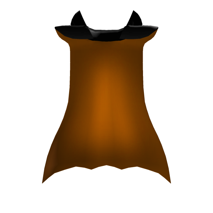 Orange Halloween Vampire Cape