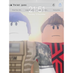 The last guest in Roblox walls.