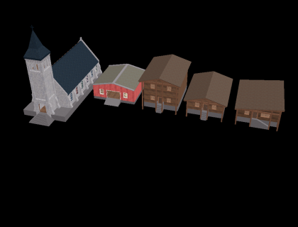 [ 5 Pack ] Cabin Frontier Outpost preview 1