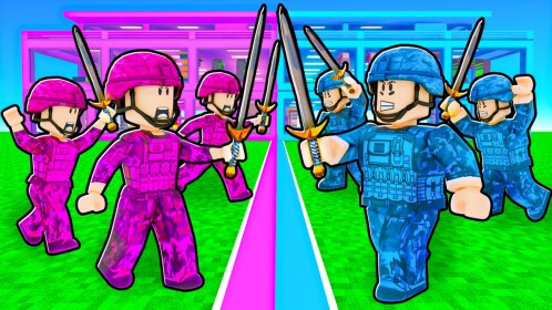 ⚔️Boys vs Girls Tycoon!